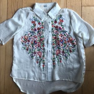 Embroidered blouse